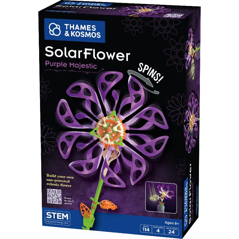 Thames & Kosmos STEM Toys SolarFlower - Purple Majestic