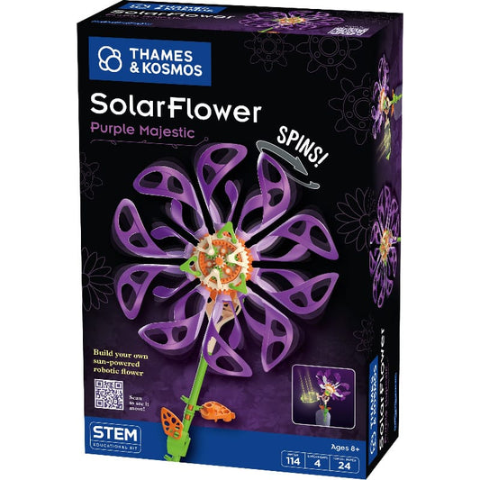 Thames & Kosmos STEM Toys SolarFlower - Purple Majestic