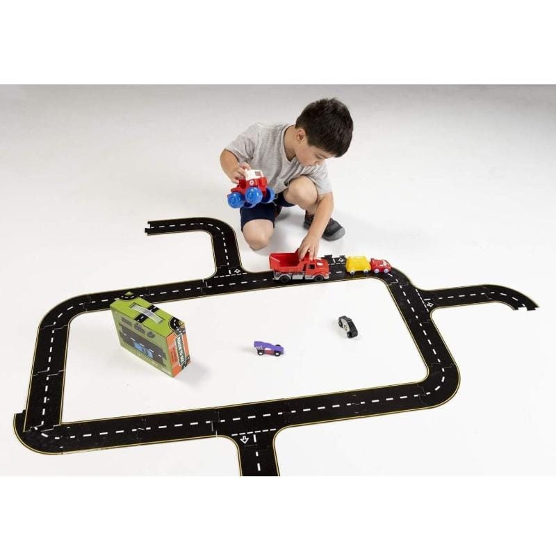 The Original Toy Company Floor Puzzles Default Roads to Go 24 Piece Puzzle