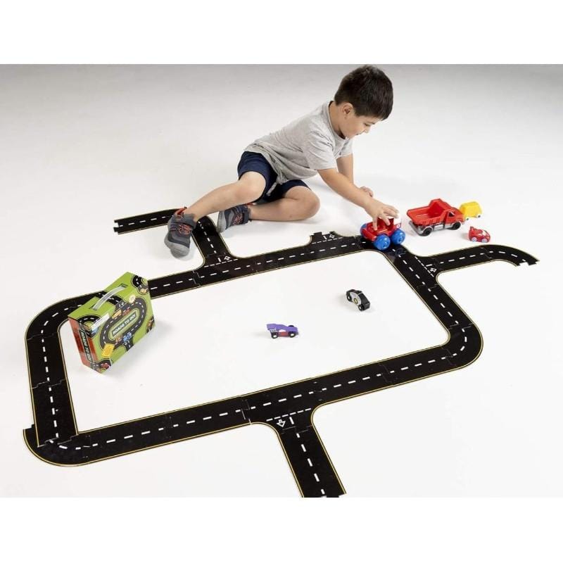 The Original Toy Company Floor Puzzles Default Roads to Go 24 Piece Puzzle