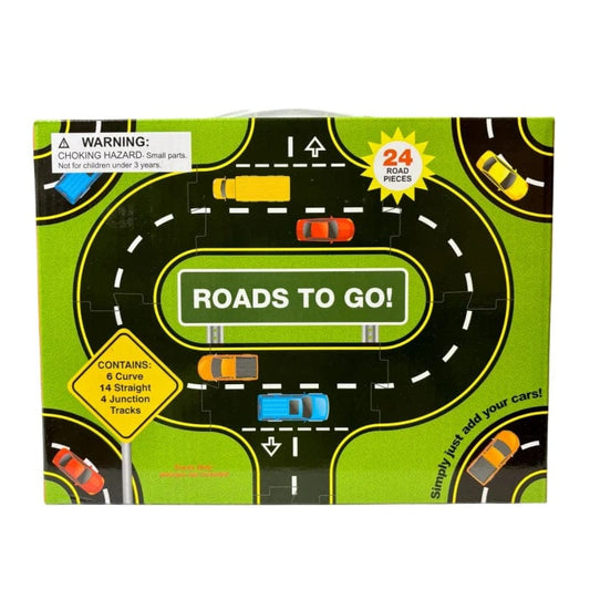 The Original Toy Company Floor Puzzles Default Roads to Go 24 Piece Puzzle