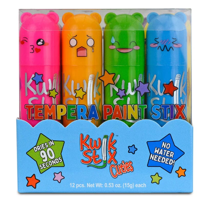 The Pencil Grip Markers, Pens, Brushes & Crayons Default Kwik Stix Cuties - 12 Pack