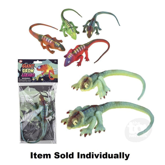 The Toy Network Gift Default Giant Grow Lizard (Assorted Colors)