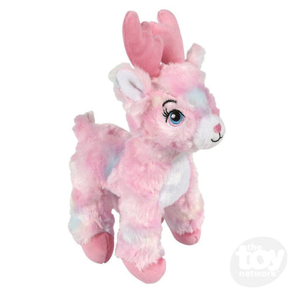 The Toy Network Plush Holiday Pastel Reindeer (Assorted Colors)