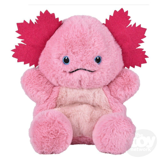 The Toy Network Plush Ocean & Water Life 7" Clutch Crew Axolotl