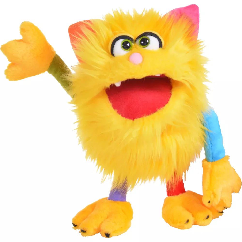 Thin Air Brands Hand Puppets Default Sassy Yellow Monster Puppet