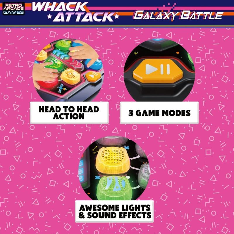 Thin Air Brands Physical Play Games Default Whack Attack Galaxy Battle