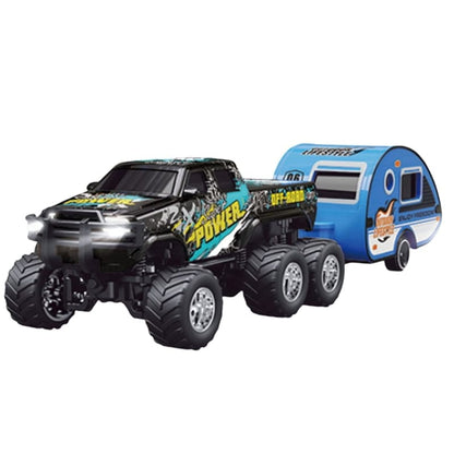 Thin Air Brands Remote Controlled Vehicles Mini RC 6-Wheel Truck & Trailer