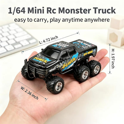 Thin Air Brands Remote Controlled Vehicles Mini RC 6-Wheel Truck & Trailer