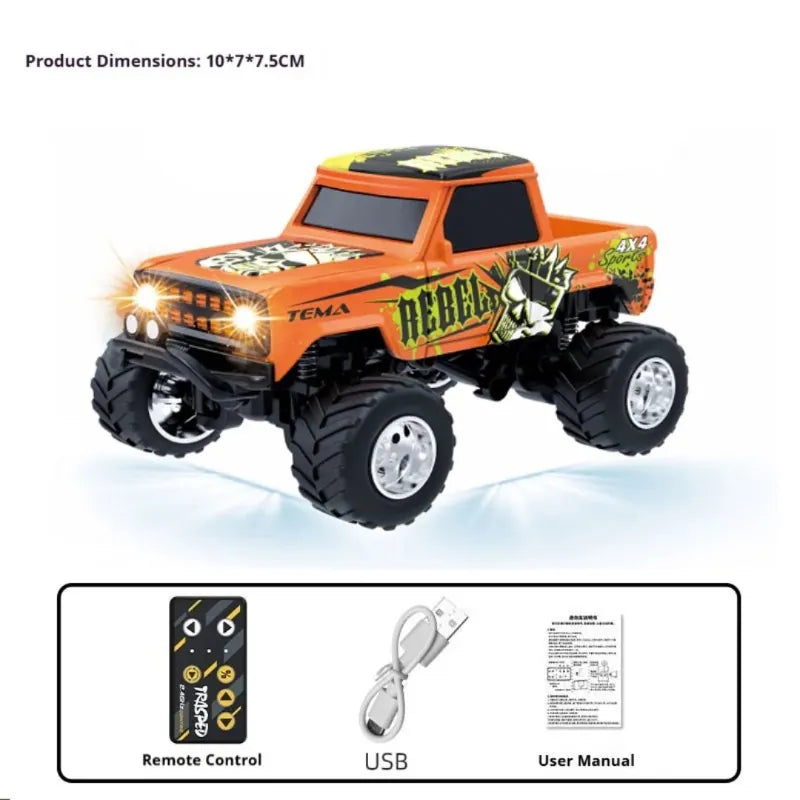 Thin Air Brands Remote Controlled Vehicles Mini RC Retro Truck