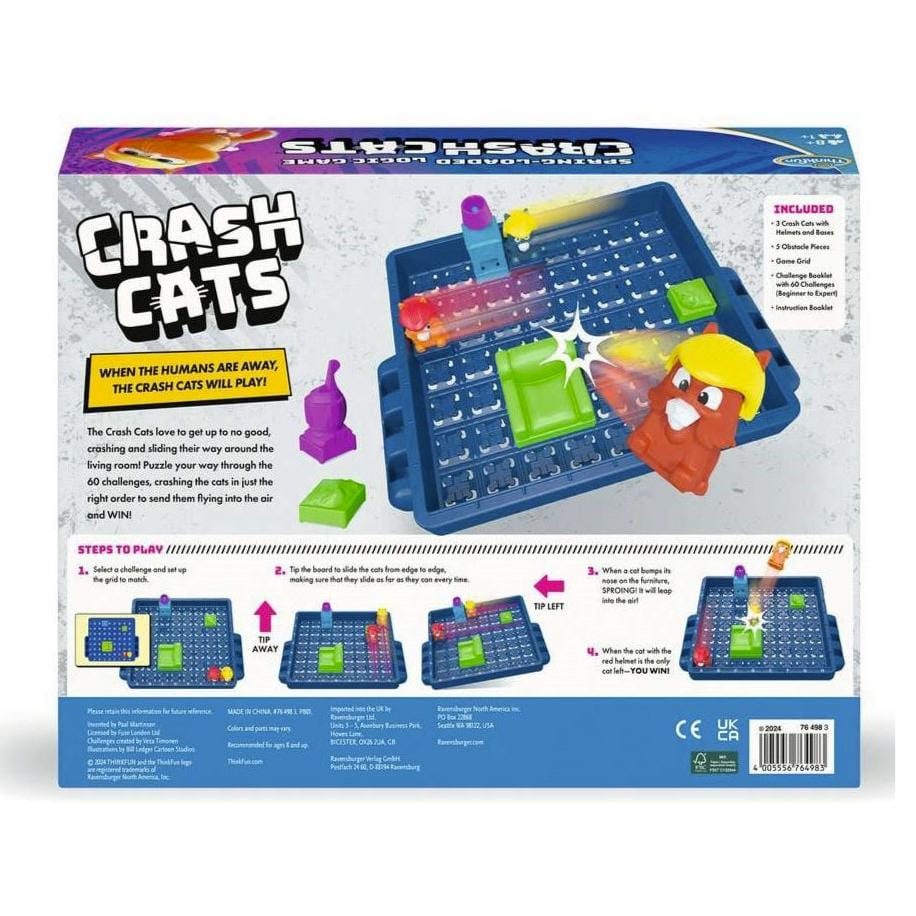 Thinkfun Brain Teaser Games Default Crash Cats