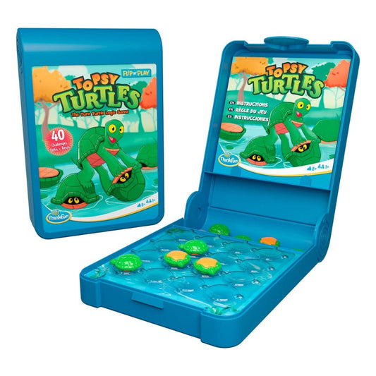 Thinkfun Travel Games Default Flip & Play: Topsy Turtles