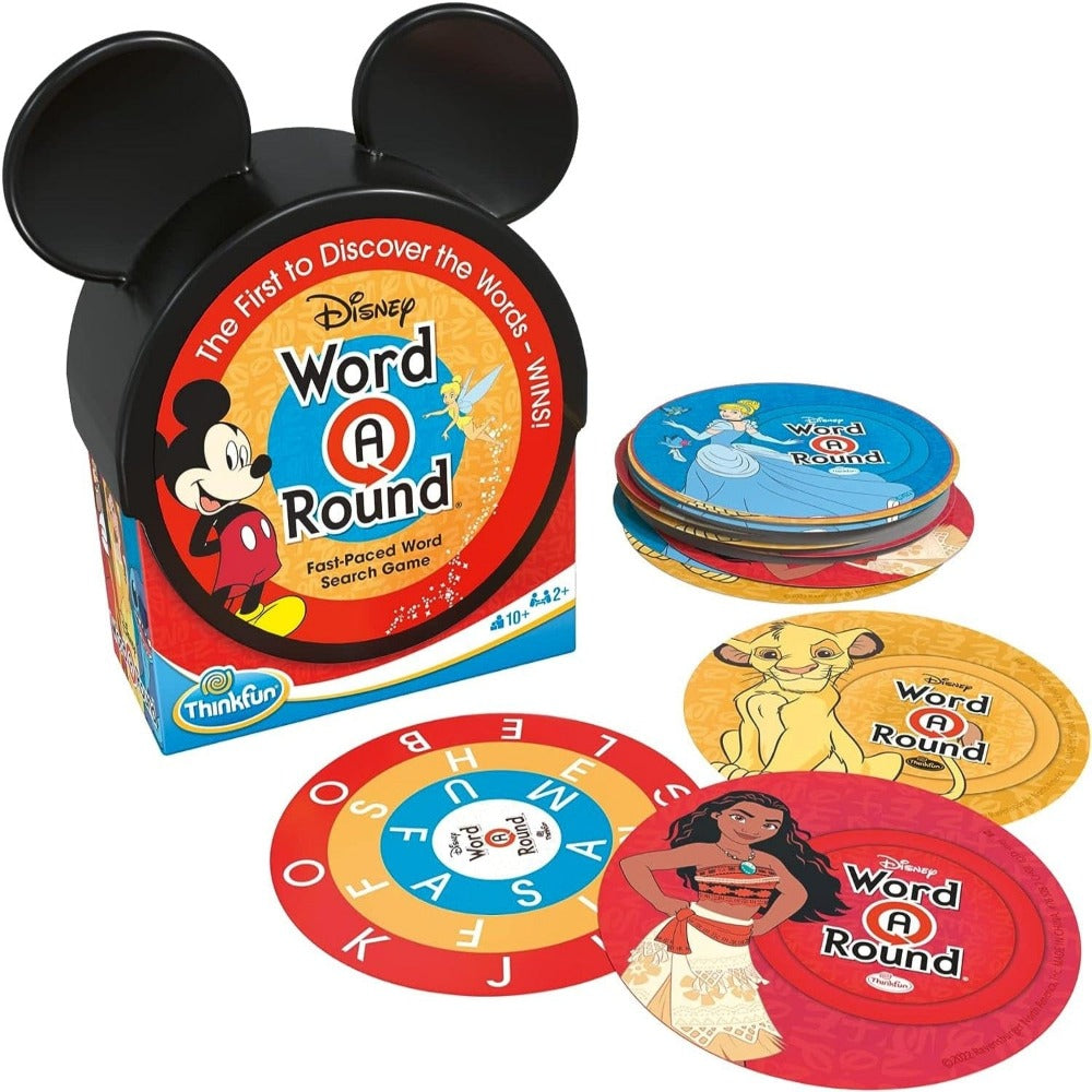 Thinkfun Trivia Games Default Word A Round Disney Edition