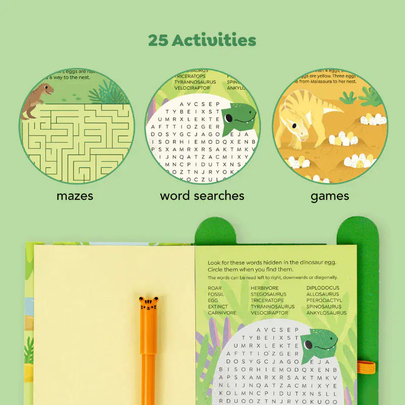 Tiger Tribe Activity Books Busy Whiz Fun Pack - Dinosaurs