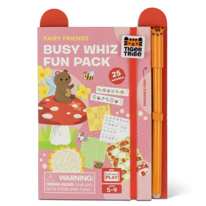 Tiger Tribe Activity Books Busy Whiz Fun Pack - Fairy Friends