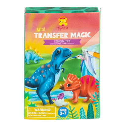 Tiger Tribe Art & Craft Activity Kits Mini Transfer Magic - Dinosaurs