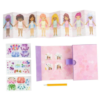 Tiger Tribe Art & Craft Activity Kits Mini Transfer Magic - Flower Fairies
