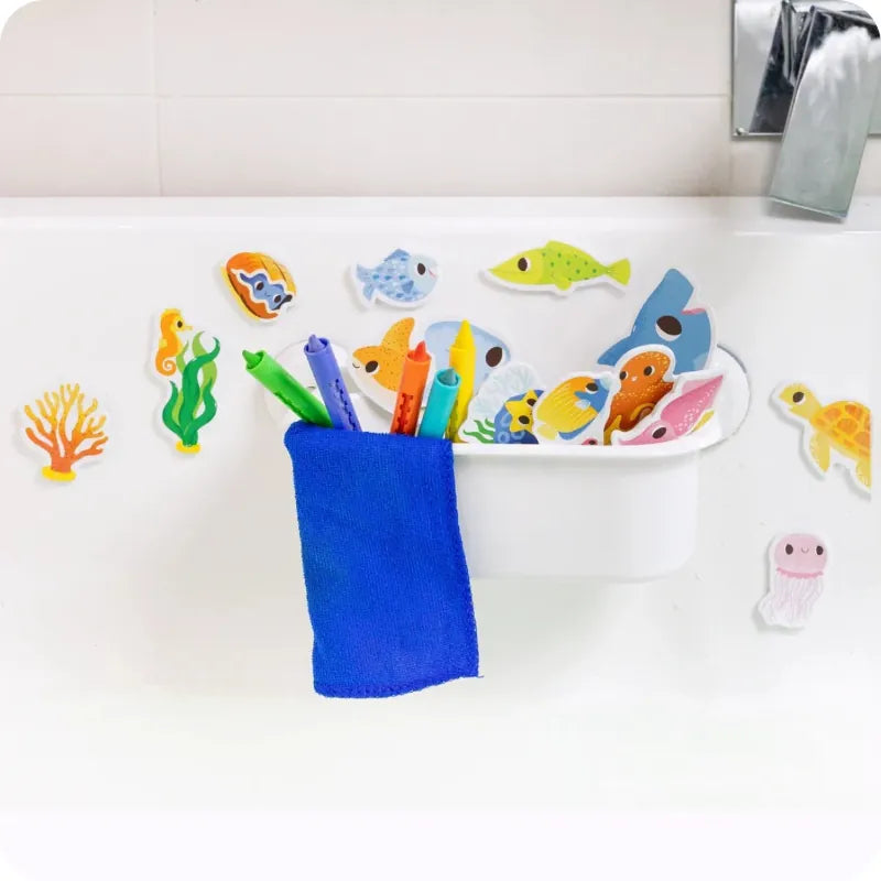 Tiger Tribe Bath Toys Bath Art Ocean Stories