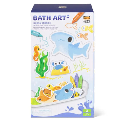 Tiger Tribe Bath Toys Bath Art Ocean Stories