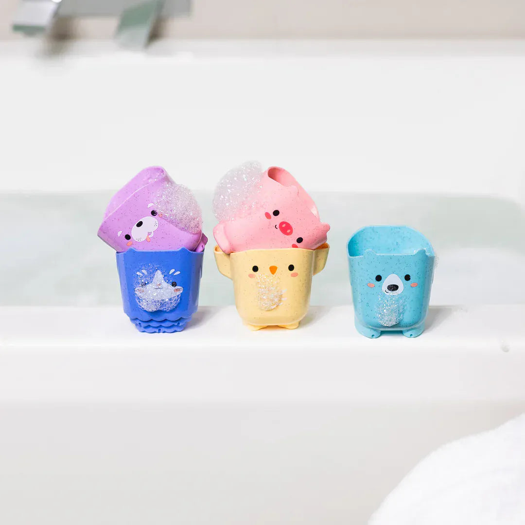 Tiger Tribe Bath Toys Pour & Play Animal Cups