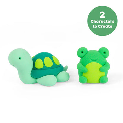 Tiger Tribe Clay Arts & Crafts Super Clay - Jungle (Greens)