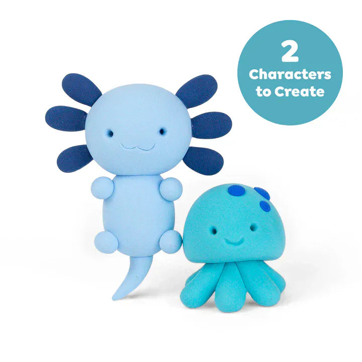 Tiger Tribe Clay Arts & Crafts Super Clay - Ocean (Blues)