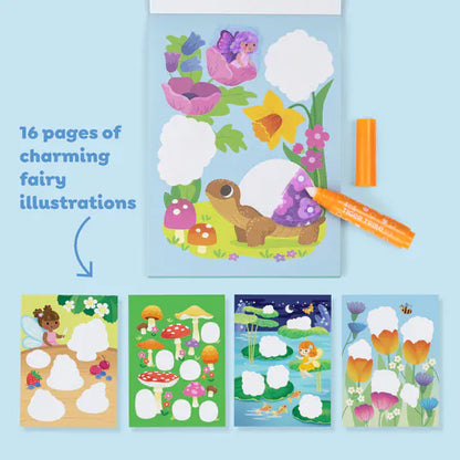 Tiger Tribe Coloring & Painting Books Colour Surprise - Fairy