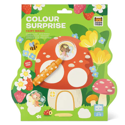 Tiger Tribe Coloring & Painting Books Colour Surprise - Fairy
