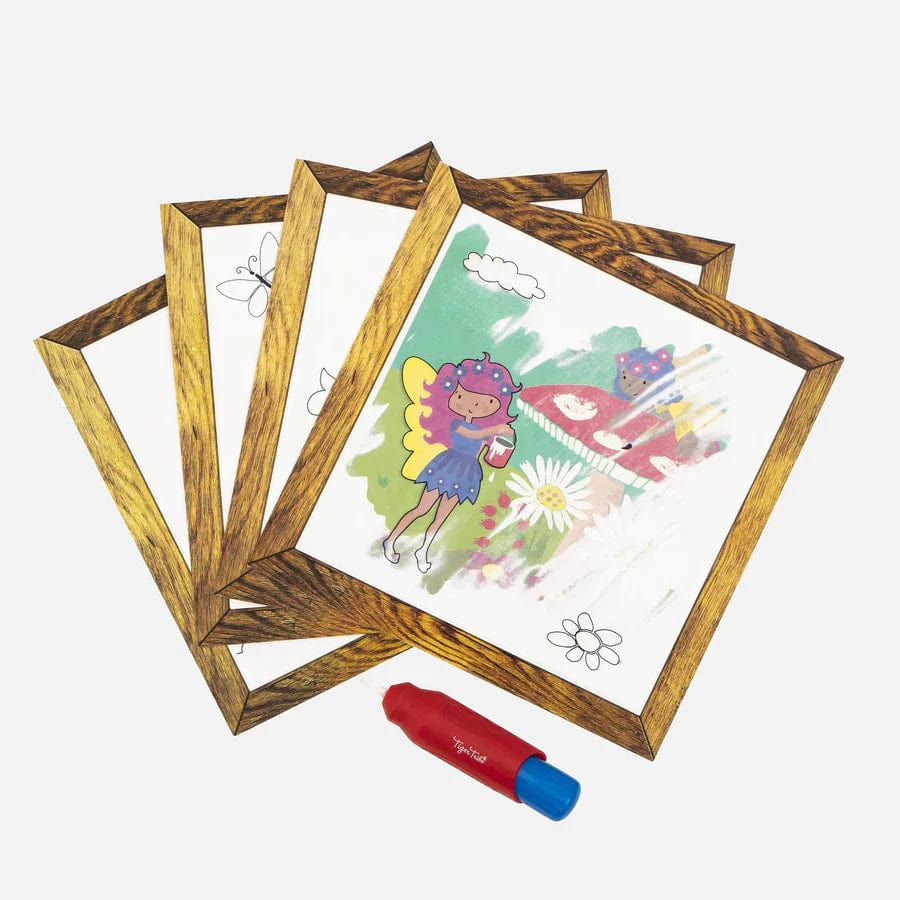 Tiger Tribe Coloring & Painting Kits Default Magic Painting World - Fairy Garden