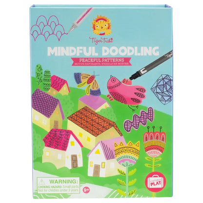 Tiger Tribe Coloring & Painting Kits Default Mindful Doodling - Peaceful Patterns