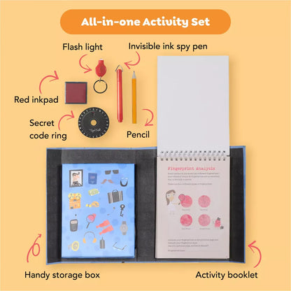 Tiger Tribe Pretend Play Top Secret Missions Detective Set