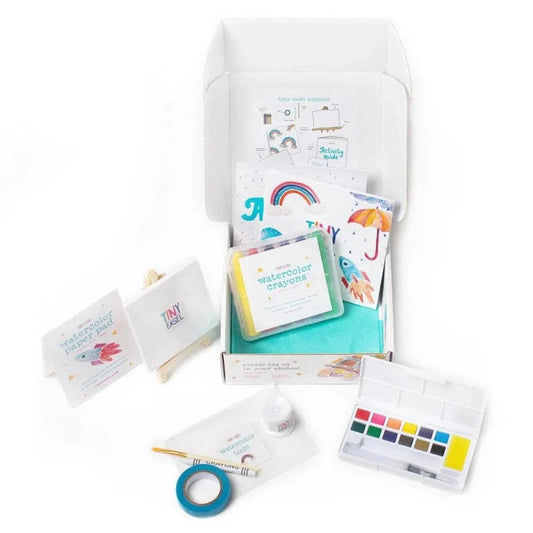 Tiny Easel Coloring & Painting Kits Traveler Easel