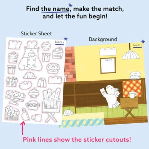 Together Art Sticker Activity Sets My Town Storytelling Sticker Box