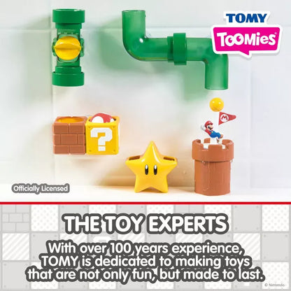 TOMY Bath Toys Mario Bath Pipes Playlet