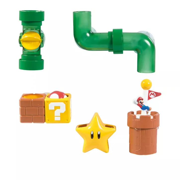 TOMY Bath Toys Mario Bath Pipes Playlet