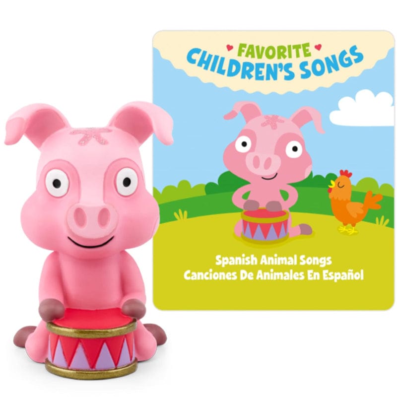 Tonies Tonie Spanish Favorite Children's Songs: Spanish Animal Songs Pig Tonie Character