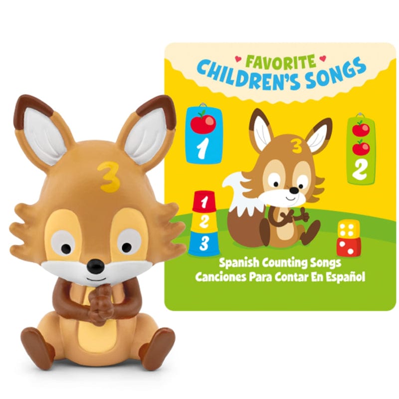 Tonies Tonie Spanish Favorite Children's Songs: Spanish Counting Songs Fox Tonie Character