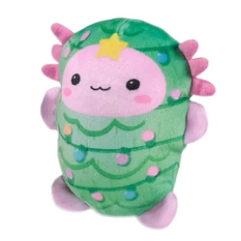 Top Trenz Fidget Toys Default Bubble Stuffed Friends - A Very Axolotl Christmas (Assorted Styles)