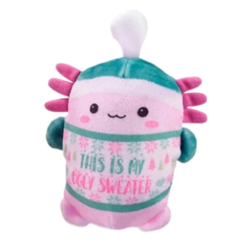 Top Trenz Fidget Toys Default Bubble Stuffed Friends - A Very Axolotl Christmas (Assorted Styles)