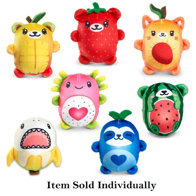 Top Trenz Fidget Toys Default Bubble-Stuffed Squishy Friends - Fruit Mash-Up (Assorted Styles)