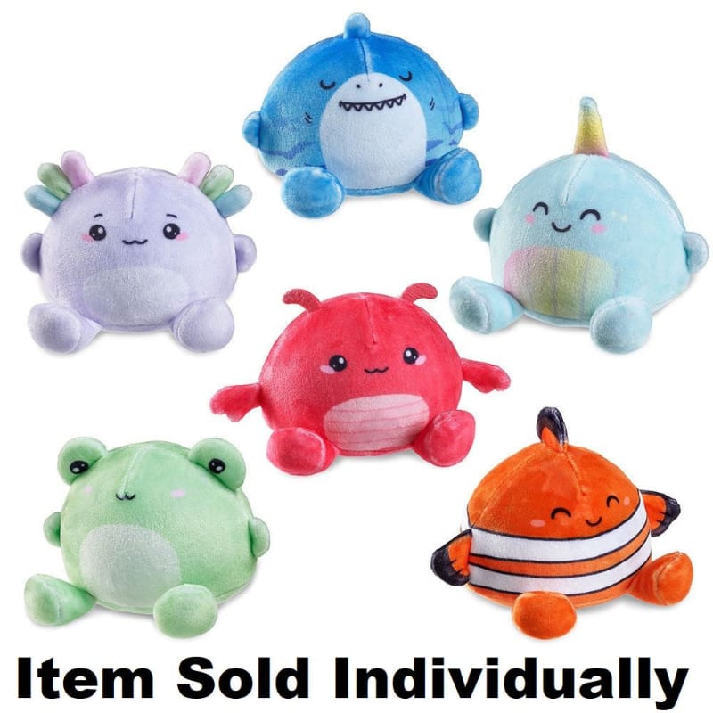 Top Trenz Fidget Toys Default Super Duper Sugar Squisher - Plush Sea Friends (Assorted Styles)