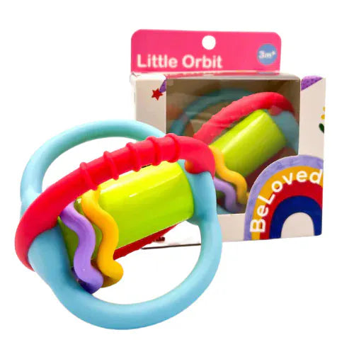 Toy Lab Rattles & Teethers Little Orbit Teether Rattle