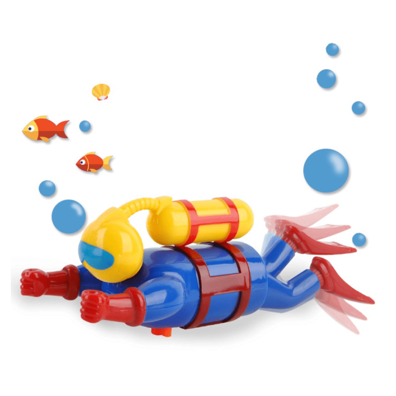 Toysmith Bath Toys Wind-Up Diver