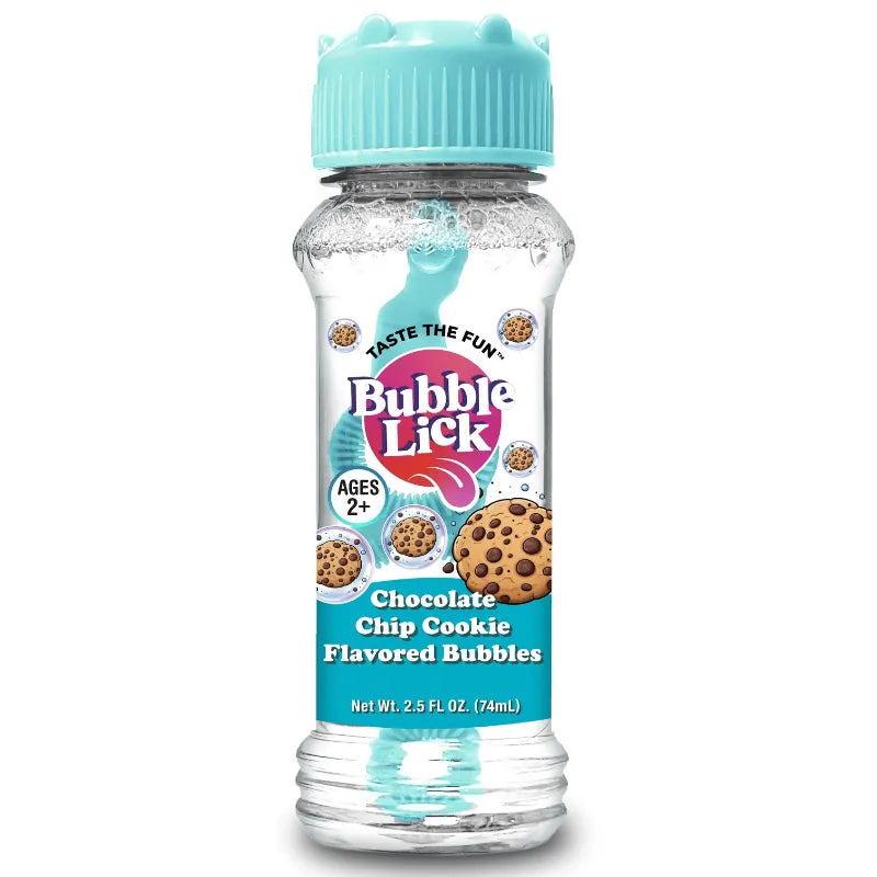 Toysmith Flavored Bubbles BubbleLick Flavored Bubbles - Ice Cream Edition (Assorted Styles)