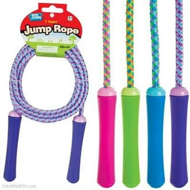Toysmith Physical Play Default 7Ft Jump Rope (Assorted Colors)