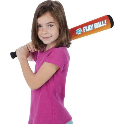 Toysmith Physical Play Jumbo Bat and Ball Set (Assorted Colors)