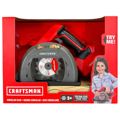 Toysmith Pretend Play Craftsman Battery Operated Circular Saw