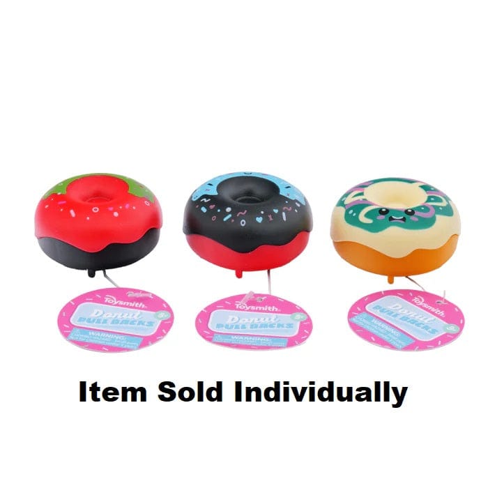 Toysmith Pullback Toys Donut Pull Back