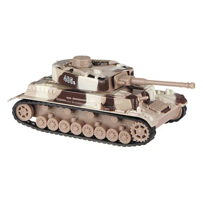 Toysmith Pullback Vehicles Die Cast Army Tank (Assorted Colors)