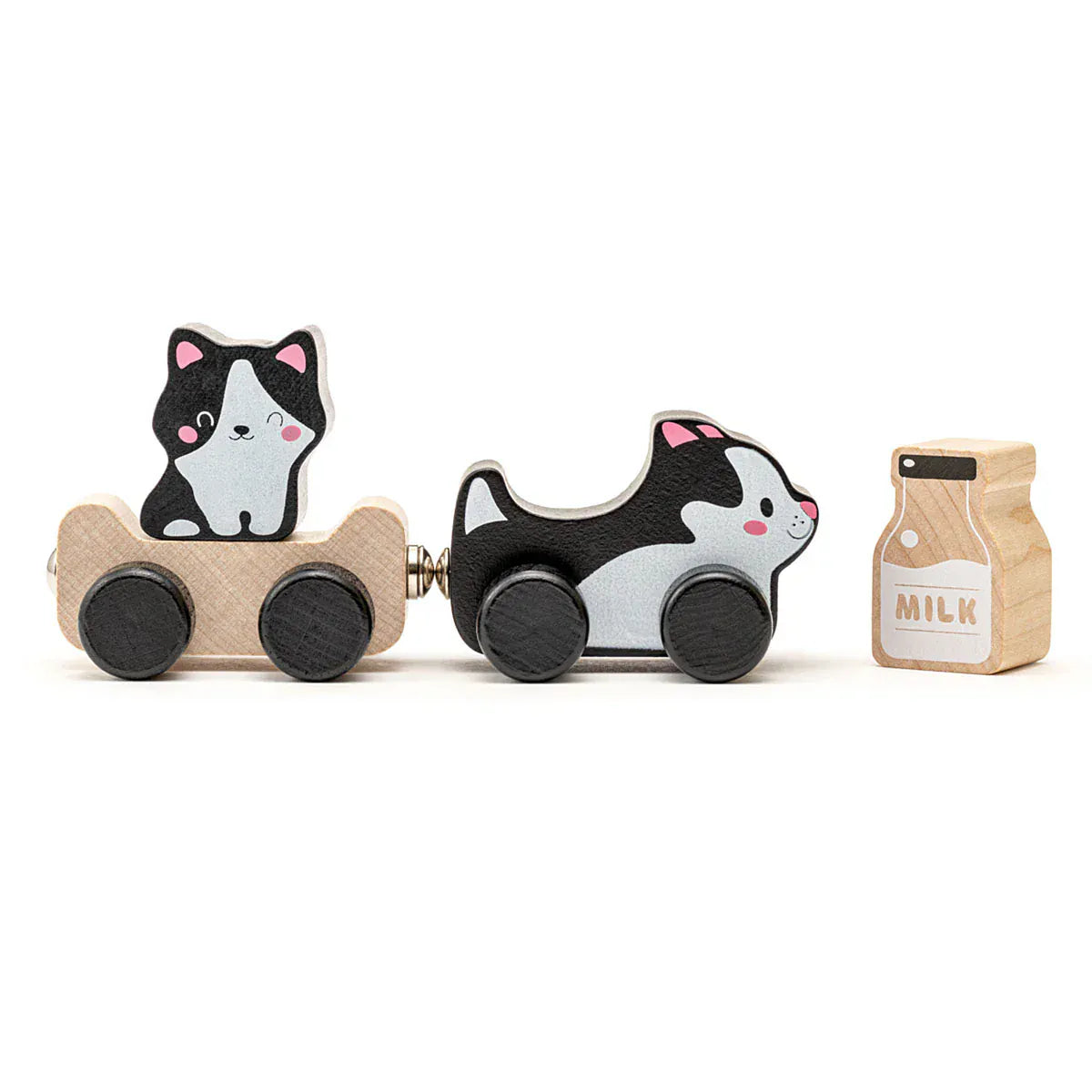 Toysmith Toddler Clever Kitties Wooden Toy